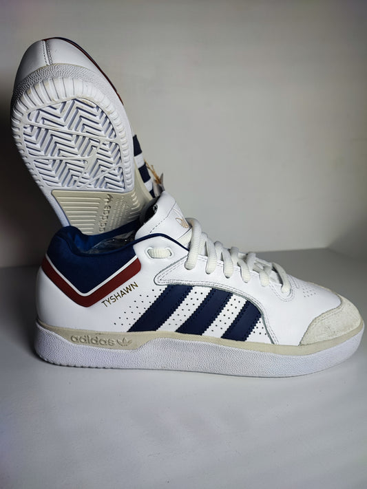 Adidas Casual Piel Skateboard Tyshawn Jones Blanco / Azul No 26.5