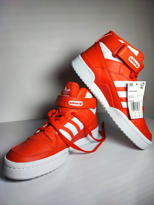 Adidas 3 Streifen Bota Casual Forum Rojo / Blanco No 26