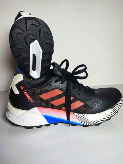 Adidas Terrex Agravic Ultra Running Trail Negro / Rosa / Azul No 24