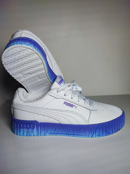 Puma Casual Blanco Morado / Azul No 25