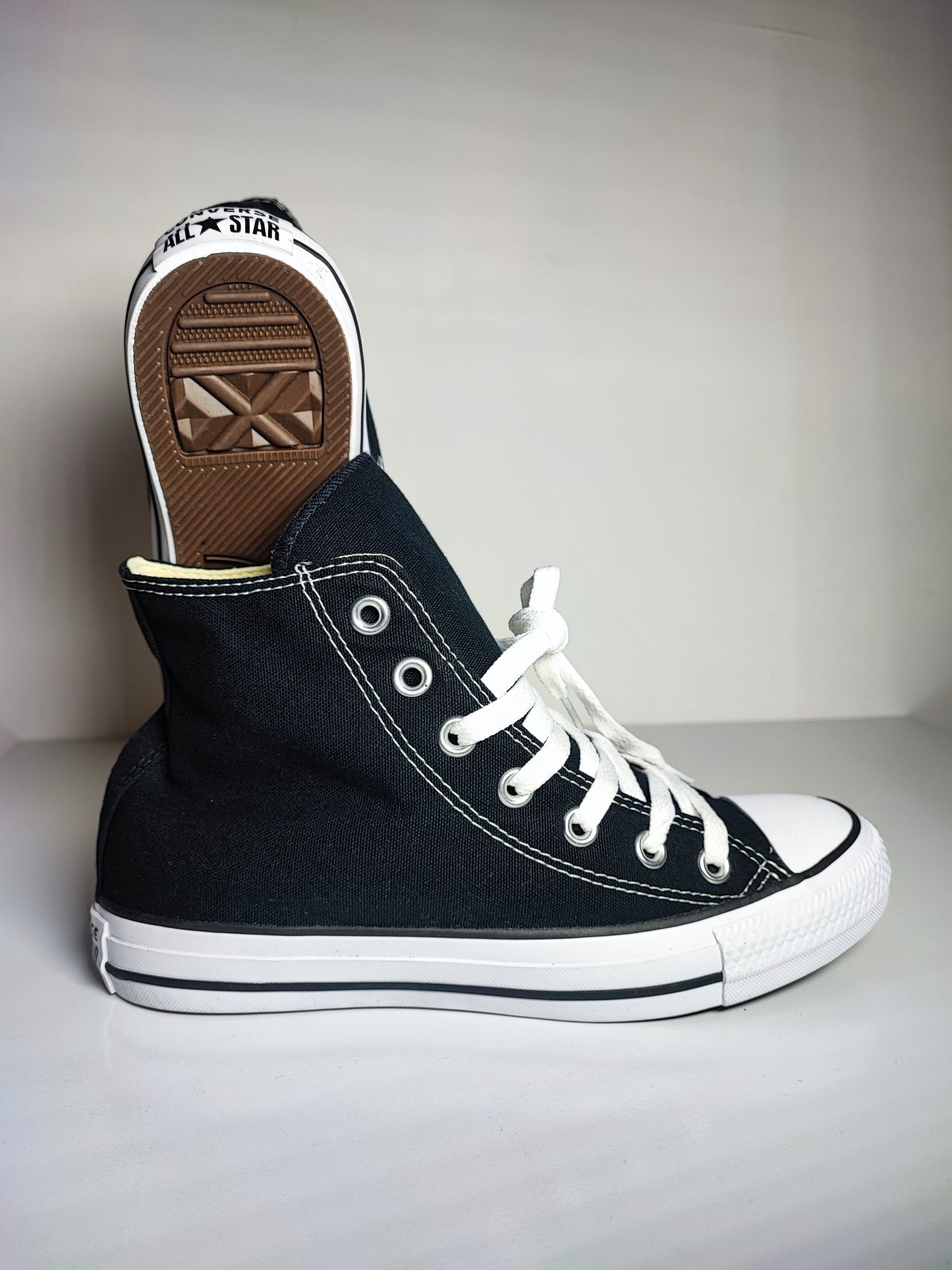 Converse Bota Clasico Casual Negro No 24