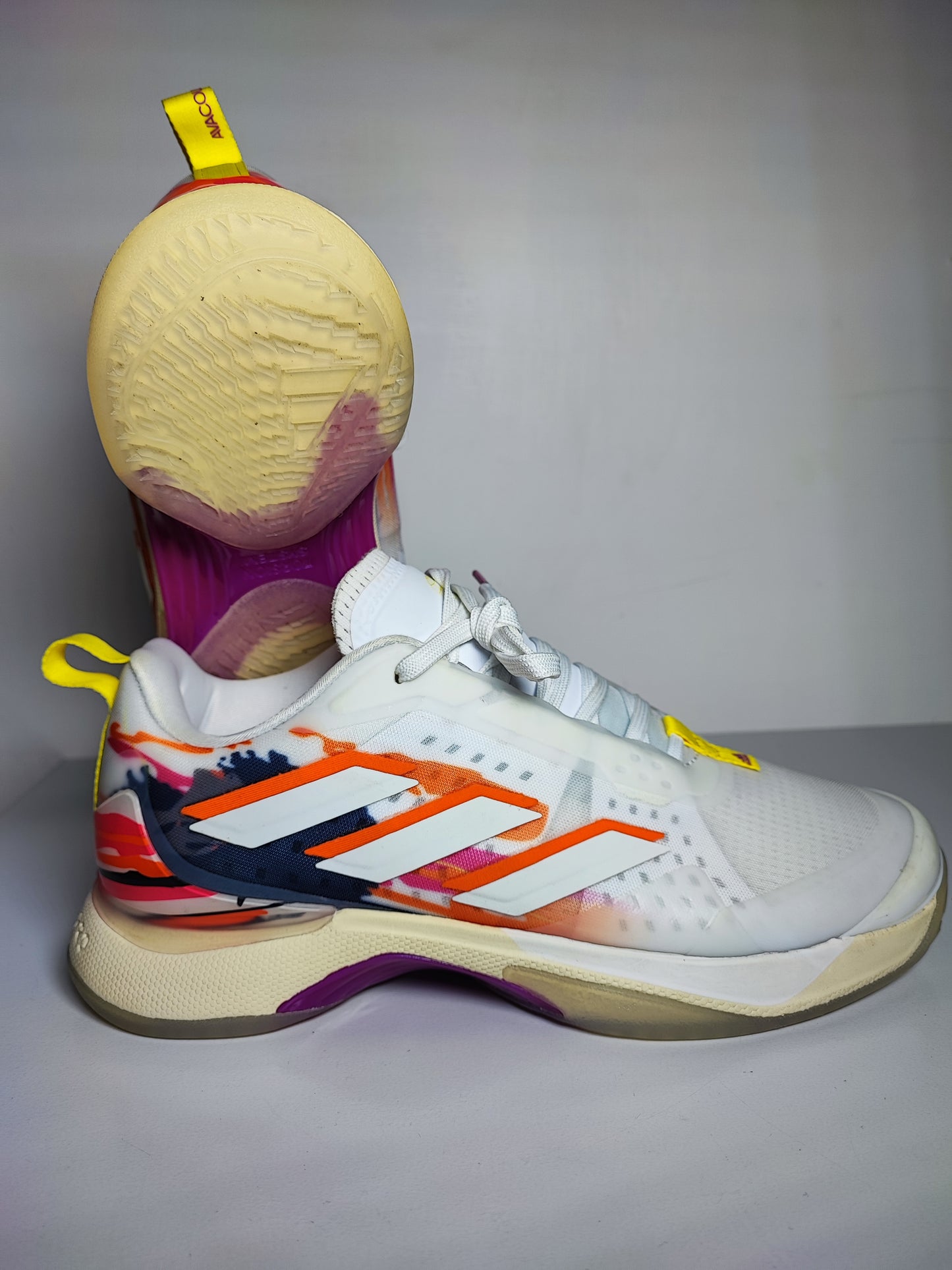 Adidas Avacourt Tennis Blanco/ Naranja No 24.5