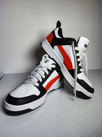 Puma Comfort Casual Blanco / Rojo / Negro No 23.5