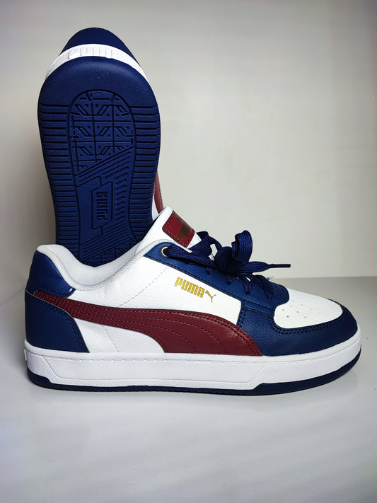 Puma Casual Blanco / Azul / Rojo No 25