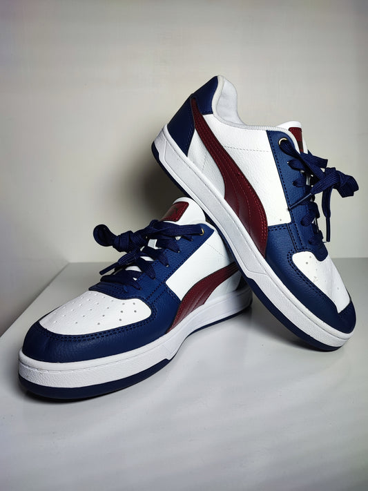 Puma Casual Blanco / Azul / Rojo No 25
