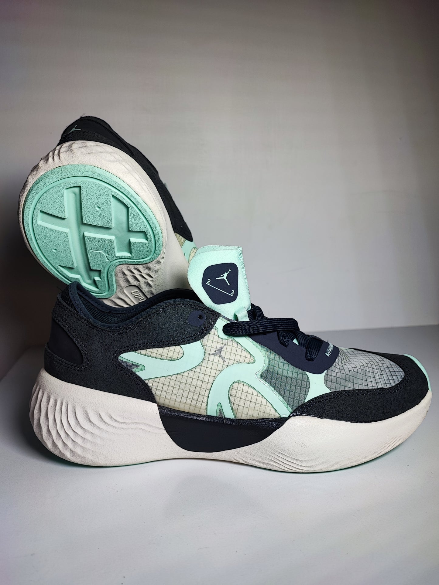 Jordan Basketball Formula 23 Turquesa / Gris No 26.5