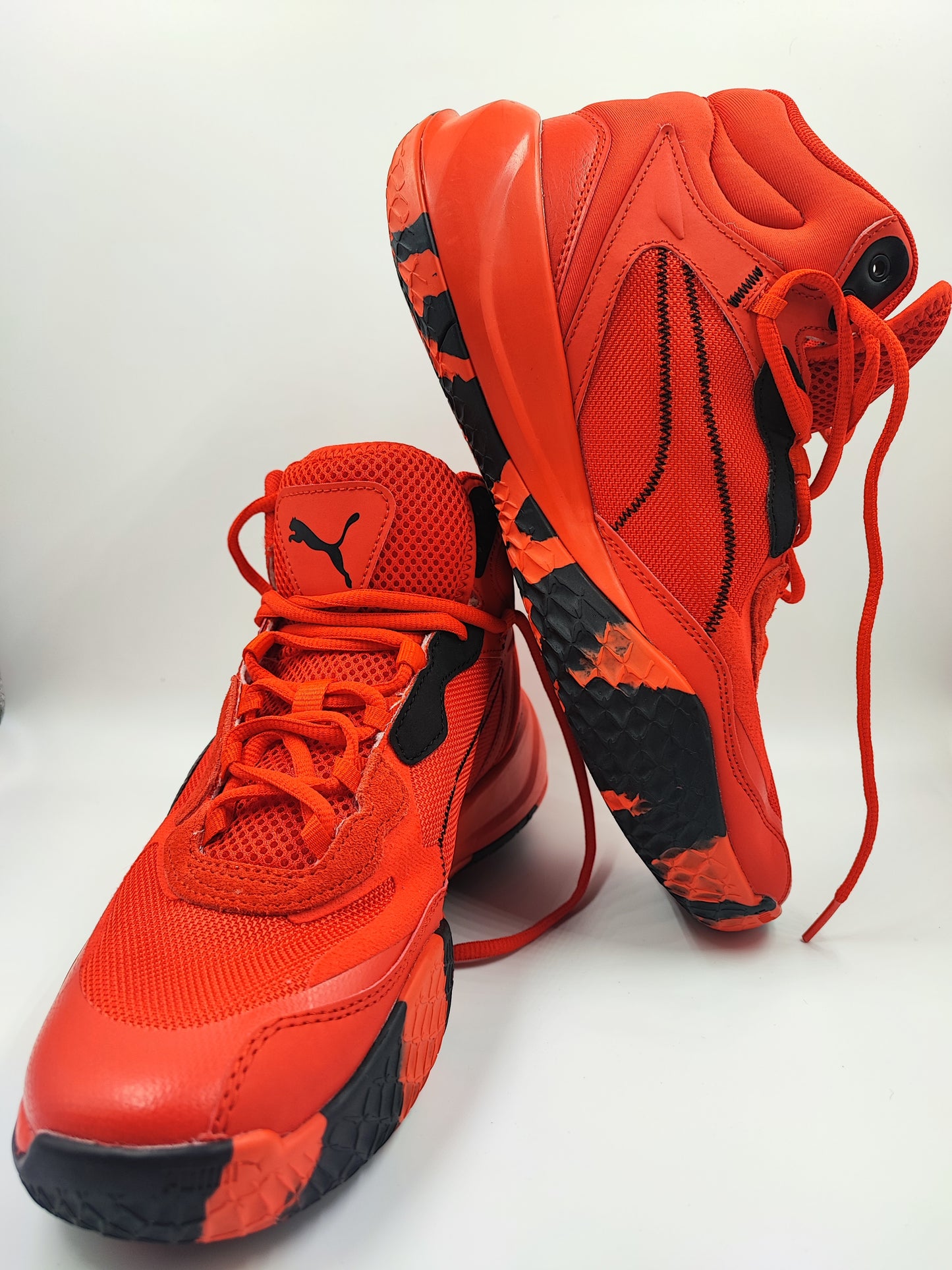 Puma Bota Basketball High Rojo / Negro No 27