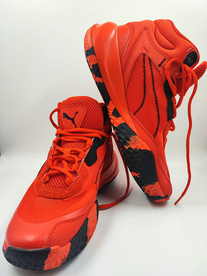 Puma Bota Basketball High Rojo / Negro No 27
