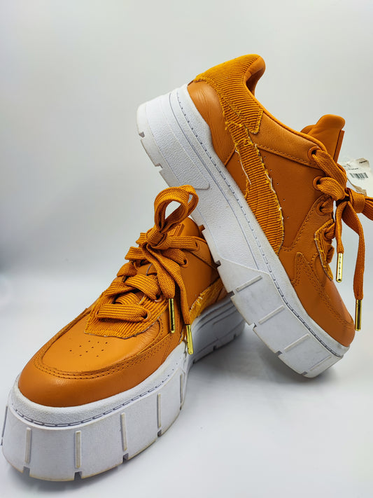 Puma Mayze Stack Plataforma Piel Orange No 23.5