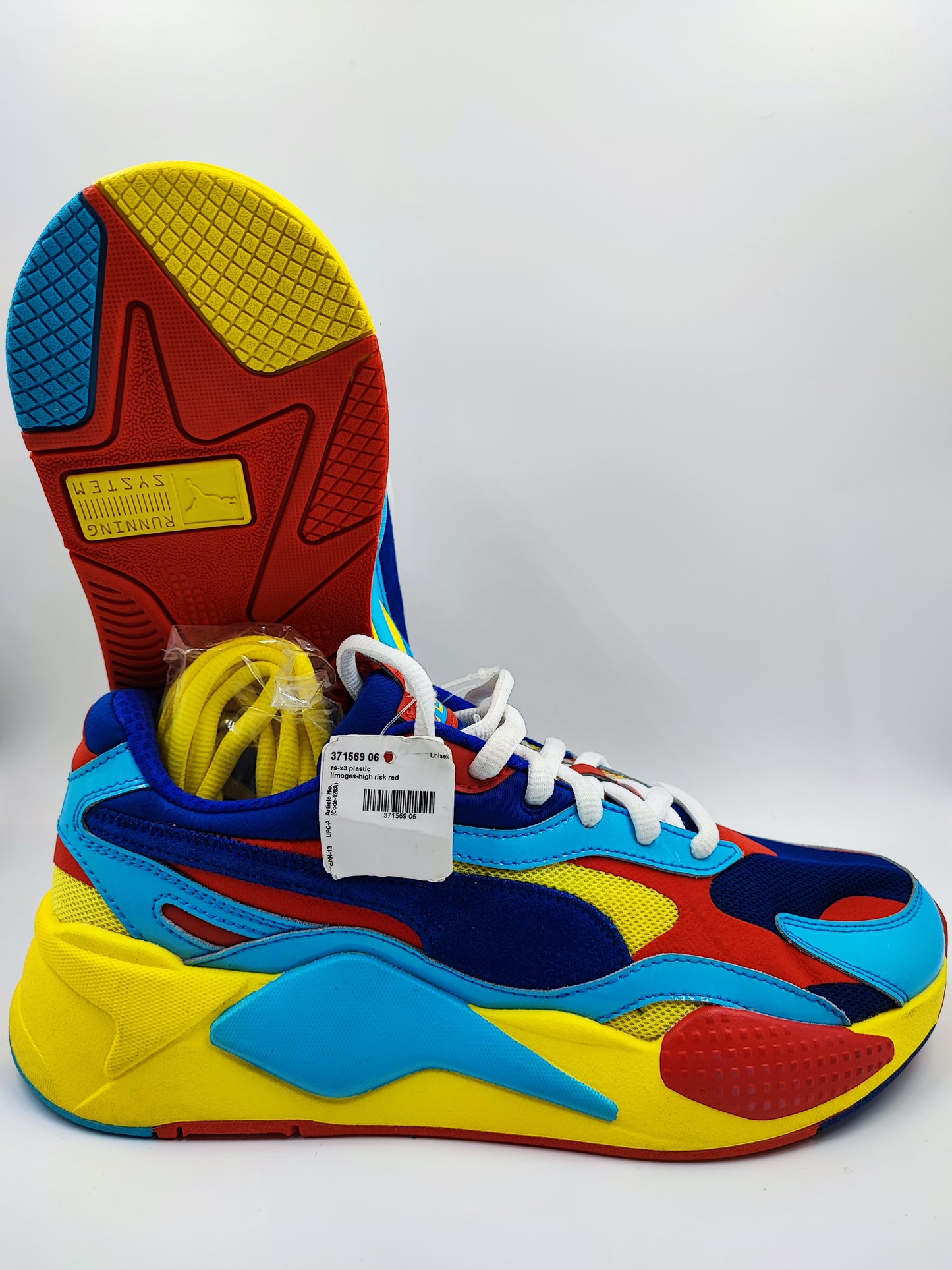 Puma RS - X Plastic Azul / Amarillo / Colors No 27