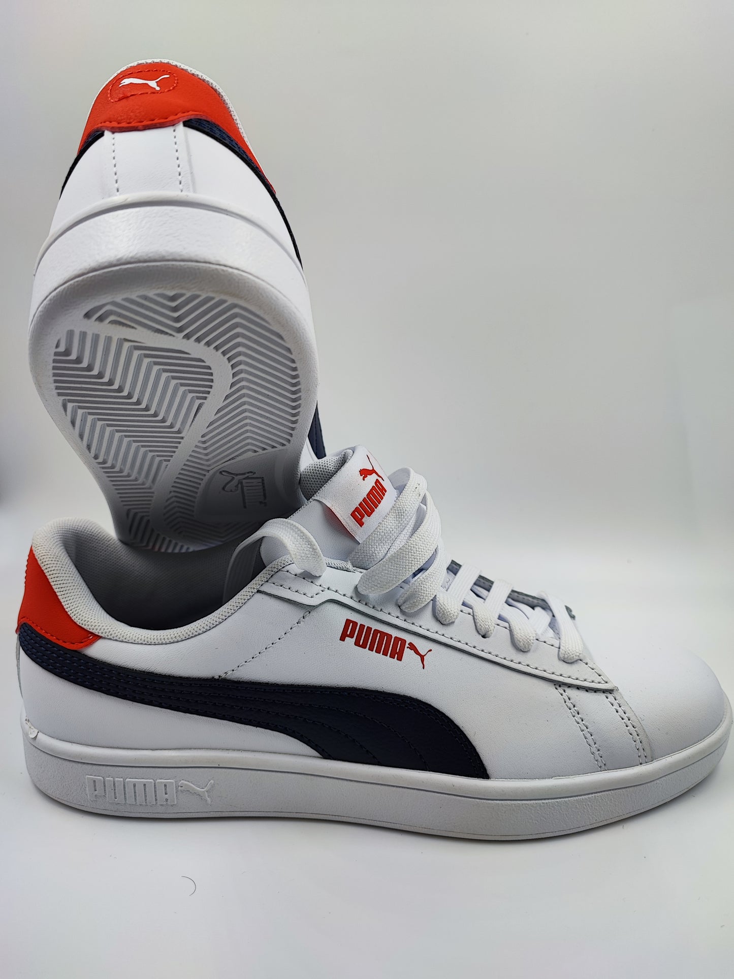 Puma Casual Blanco/ Azul / Rojo No 25