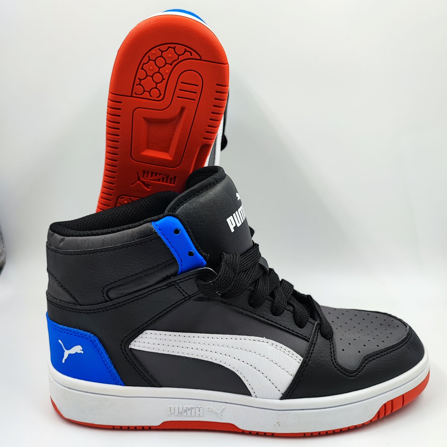 Puma Bota Casual Negro/ Blanco / Azul No 23.5
