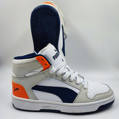 Puma Bota Casual Gris / Blanco / Azul No 23.5