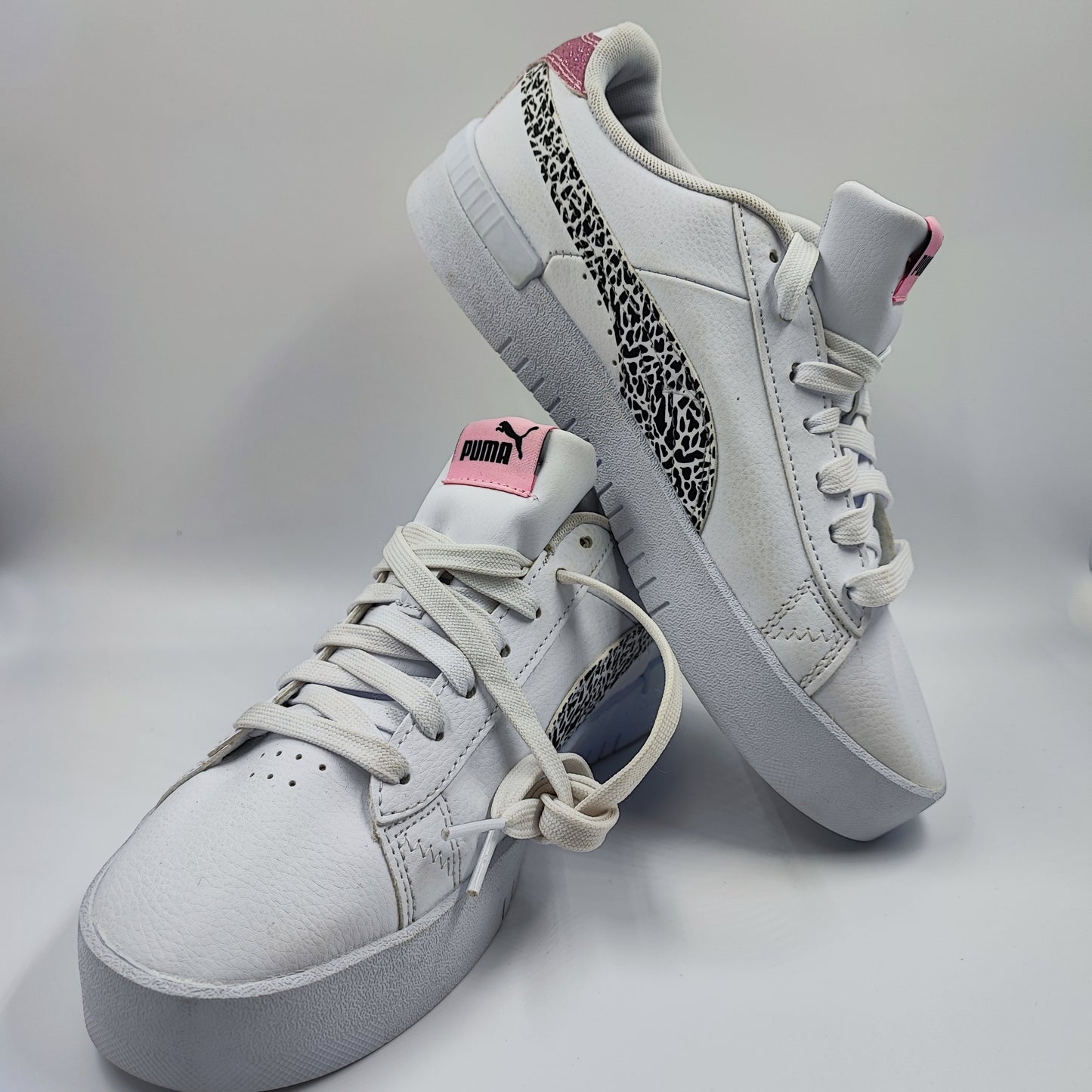 Puma Casual Blanco/ Animal Print / Rosa Gloss No 25