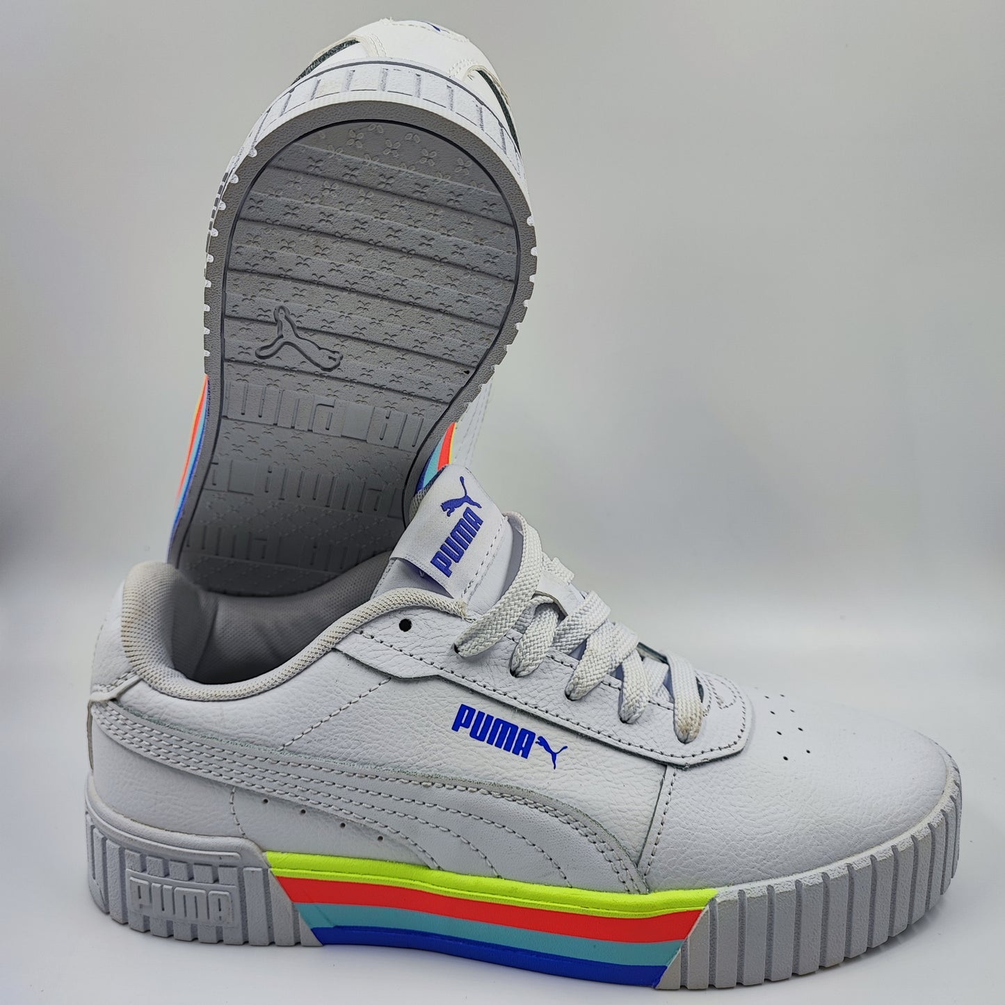 Puma Casual Blanco / Colores Rainbow No 24