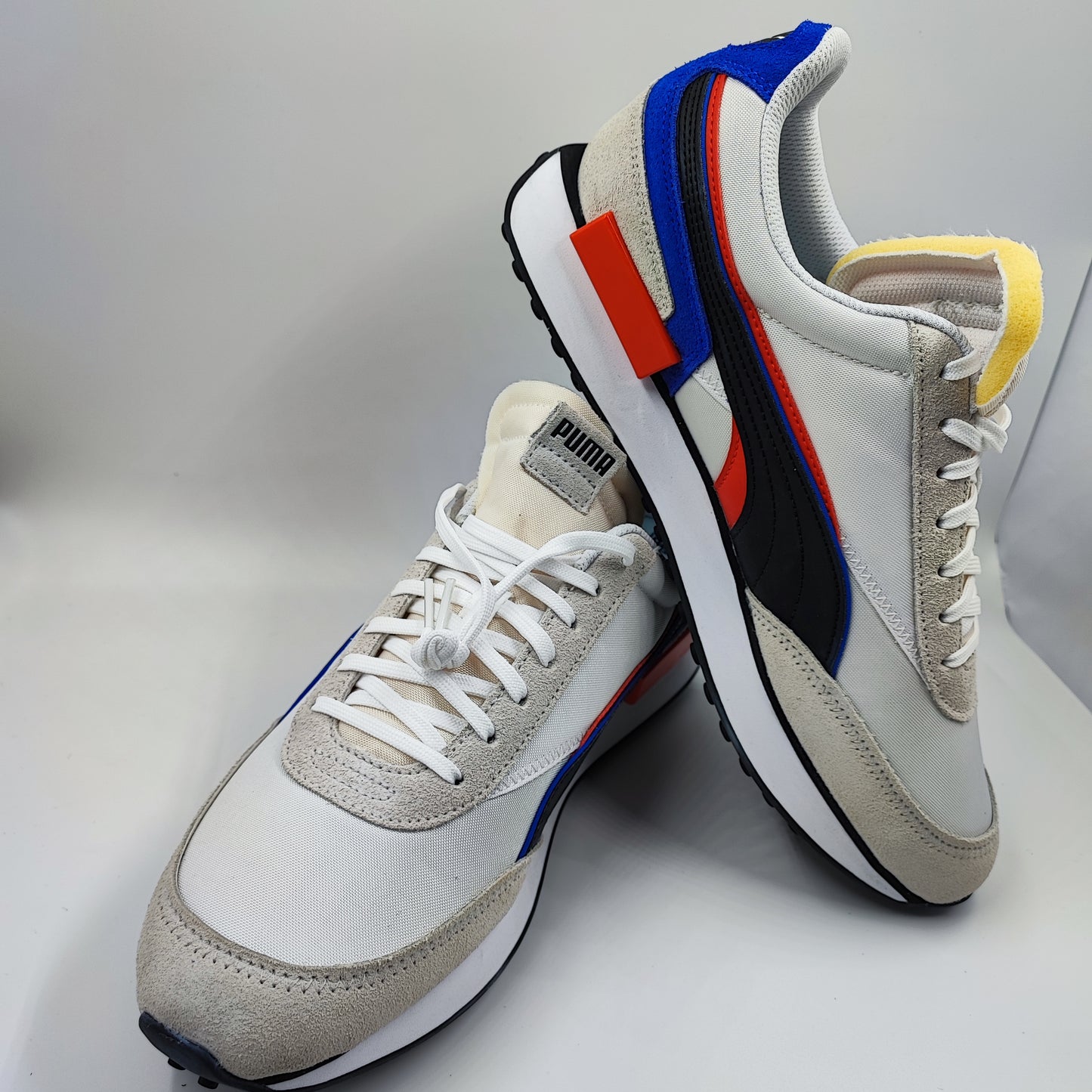 Puma Rider Casual Running Blanco / Gris / Rojo / Azul No 28
