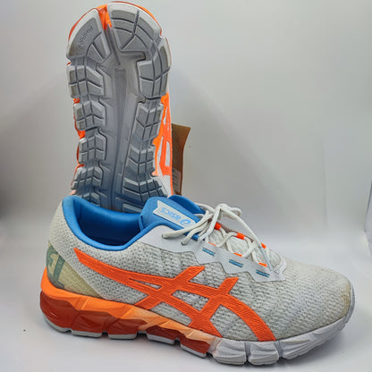 Asics Gel Quantum 90 Blanco / Naranja / Azul No 26