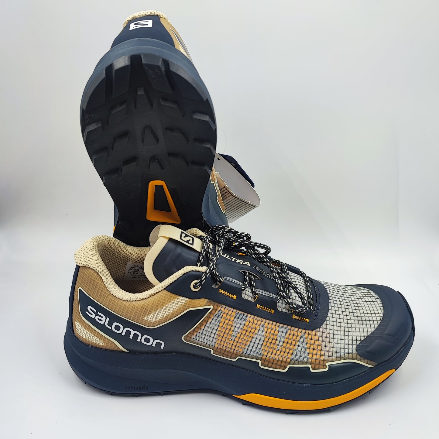 Salomon Ultra Raid Trail Cafe / Amarillo / Azul No 23