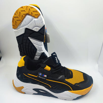Puma Rs BMW M Sport Casual Running Negro / Amarillo No 27