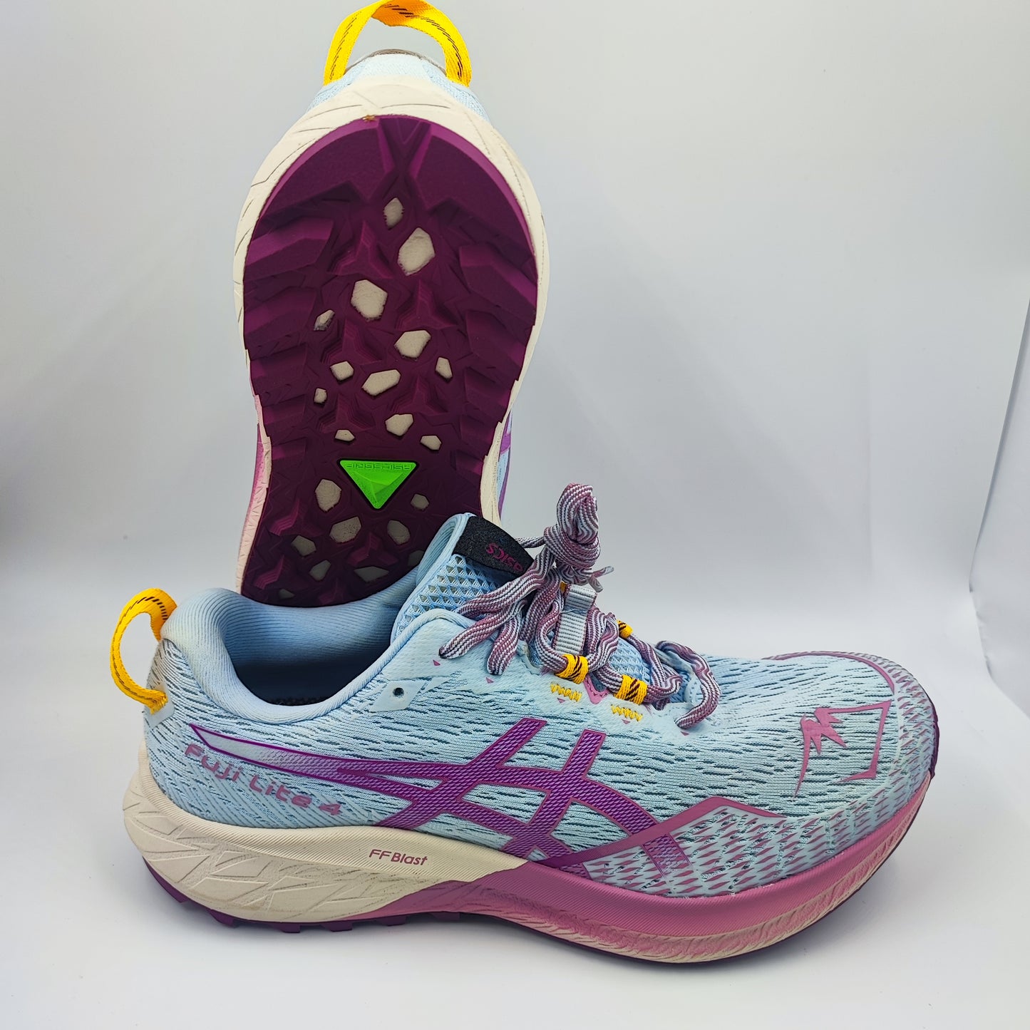 Asics Gel Fuji Lite 4 Trail Running Azul / Morado No 25