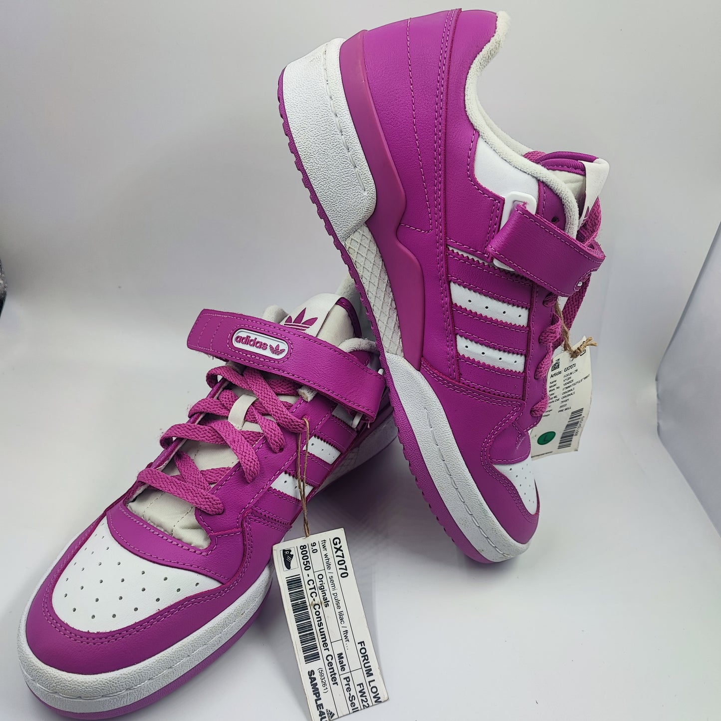 Adidas Forum Low Casual Morado / Blanco No 27