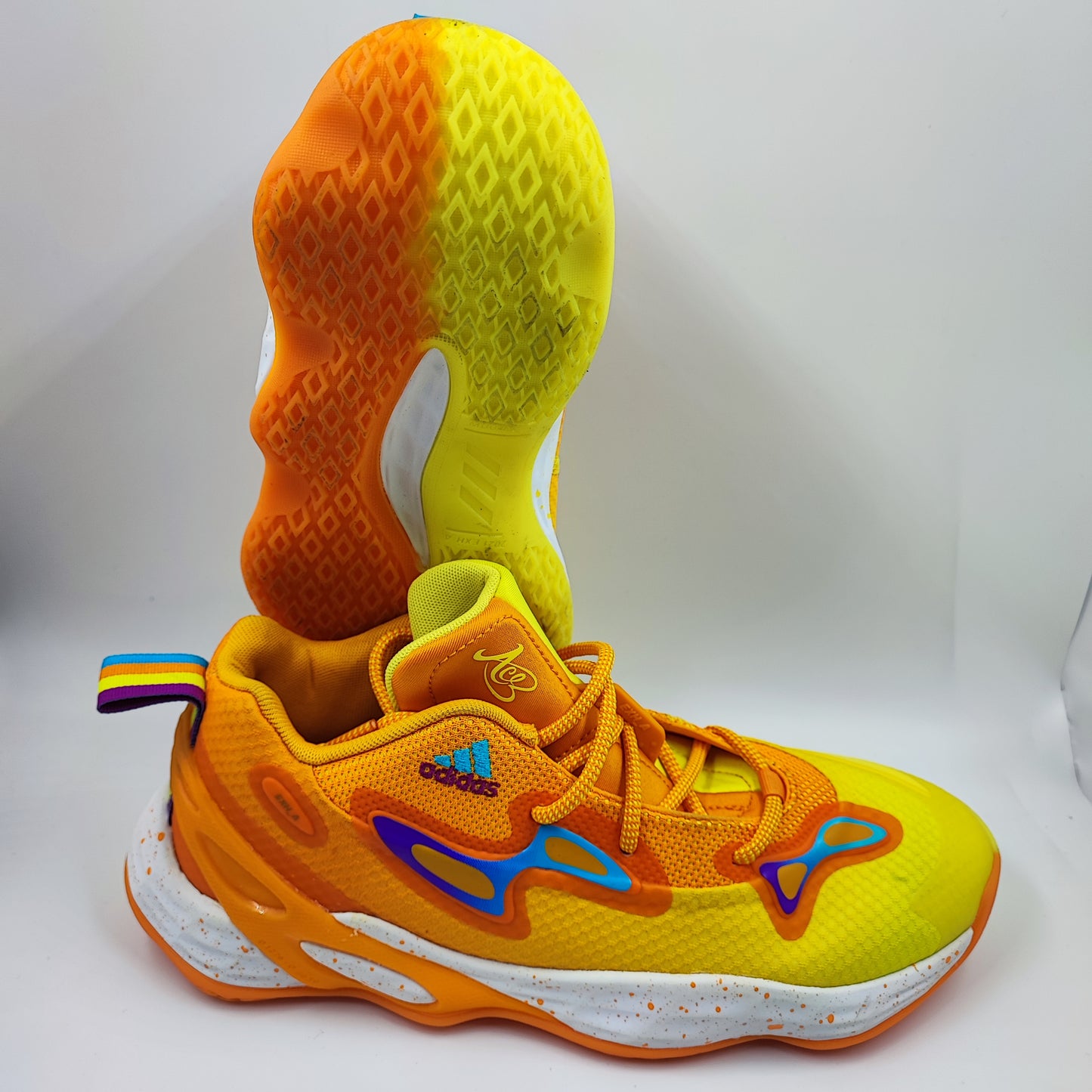 Adidas Basketball Ace Naranja / Amarillo No 26