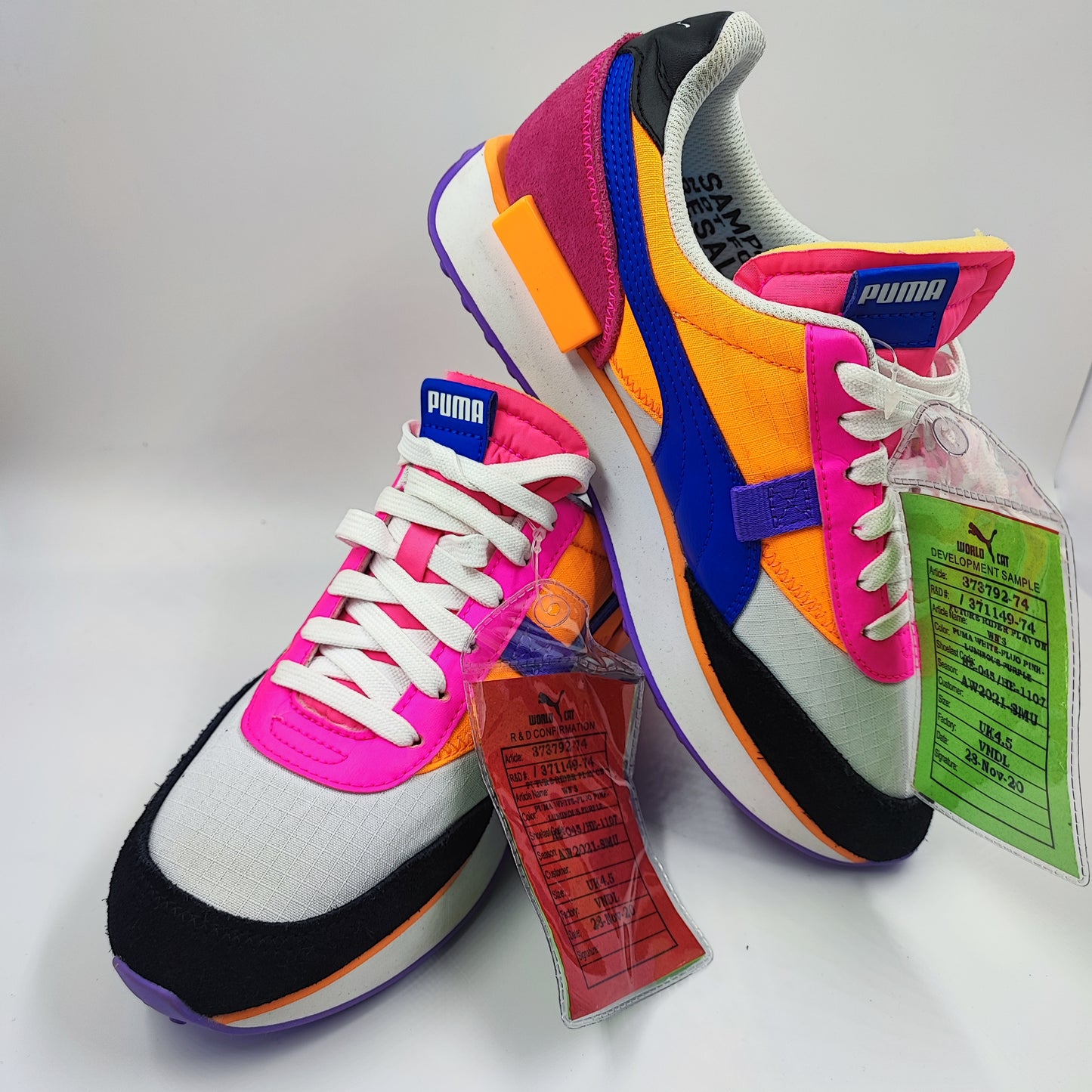 Puma Future Rider Play Casual Running Rosa / Morado No 23.5
