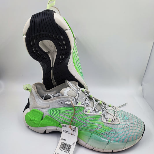 Reebok Zig Kinetica II Running Verde / Beige No 26.5