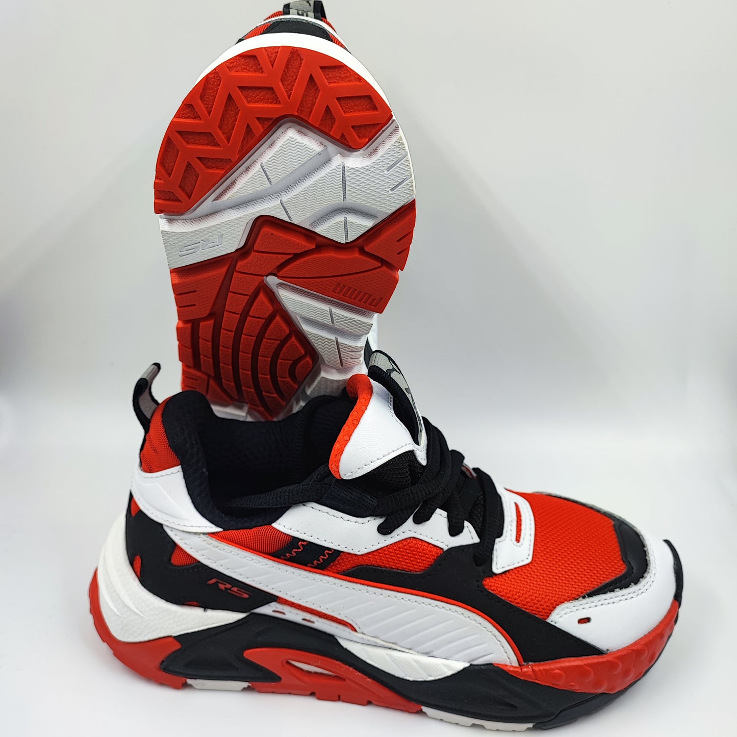 Puma Rs Running Casual Blanco / Rojo / Negro No 23