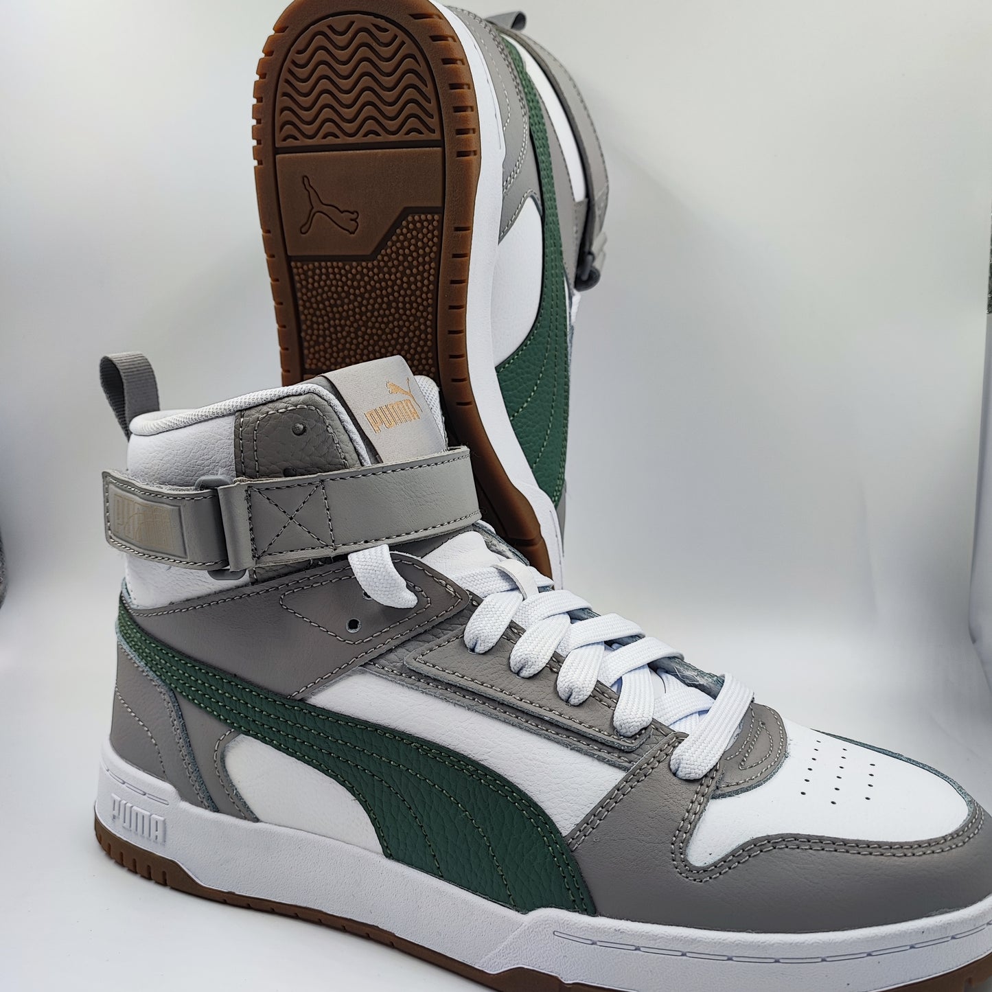 Puma Retro Basketball Verde / Blanco No 26