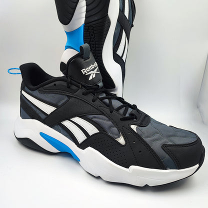 Reebok Casual Sport Gris / Negro / Azul No 29