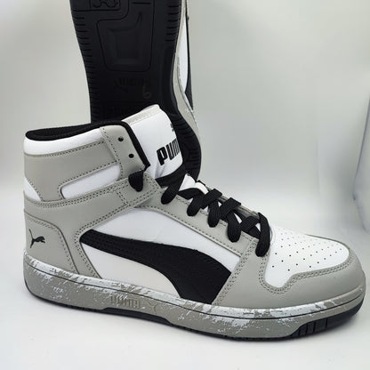 Puma Bota Casual Retro Basketball Gris / Negro No 26