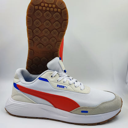 Puma Casual Sport Running Blanco / Rojo No 25