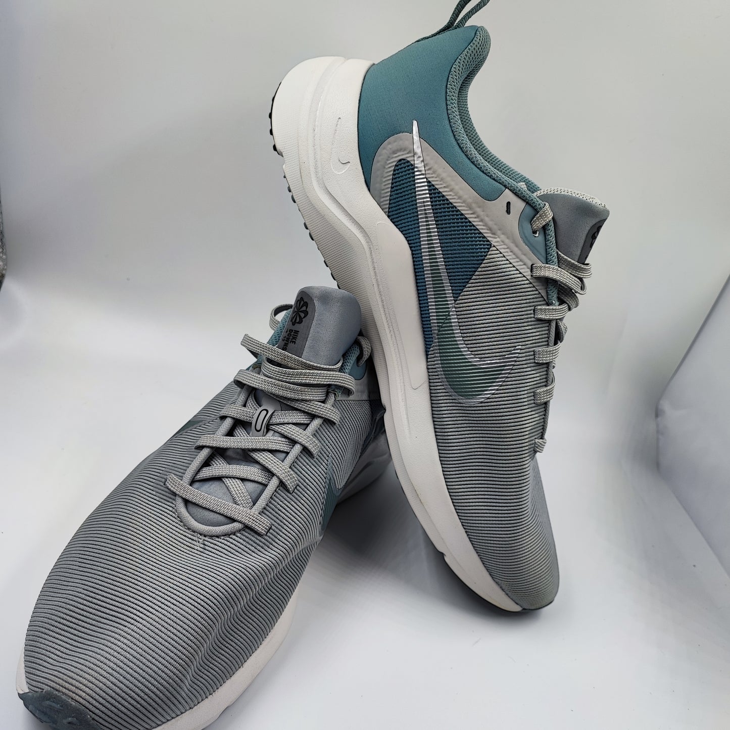 Nike Downshift Running Verde / Gris No 28