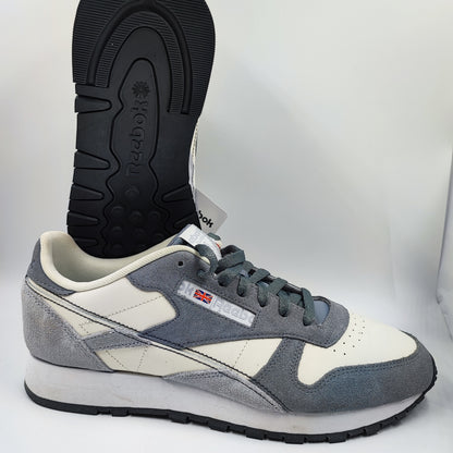 Reebok Classic Casual Running Suede Gris Blanco Crema No 29