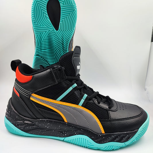 Puma Bota Basketball Negro / Azul / Naranja No 25