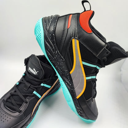 Puma Bota Basketball Negro / Azul / Naranja No 25