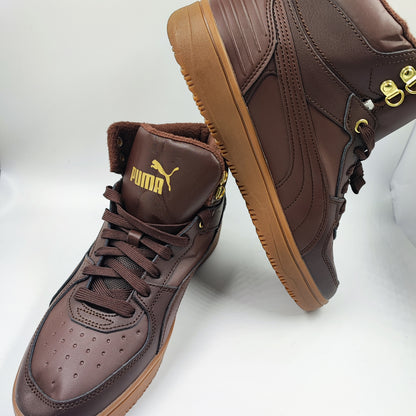 Puma Bota Casual Cafe / acolchado No 27