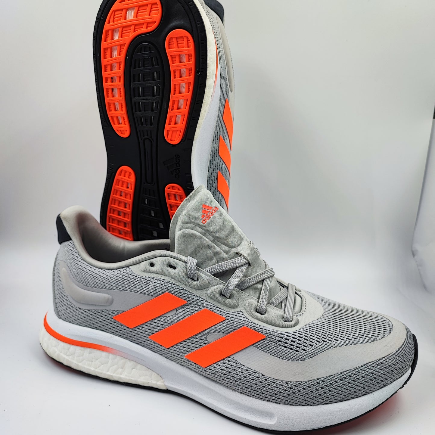 Adidas Running Boost Gris / Naranja No 26
