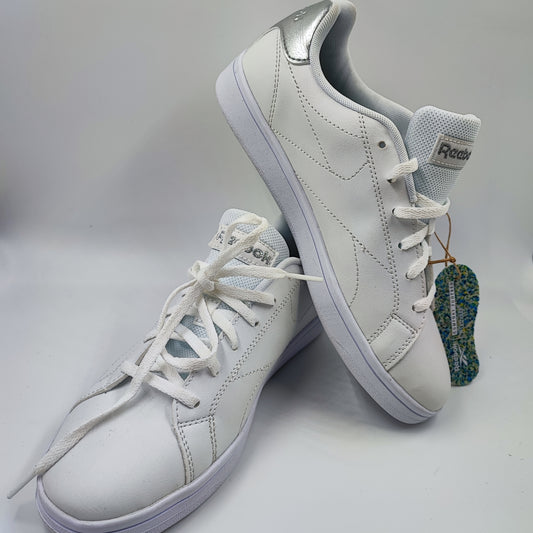 Reebok Casual Clasico Blanco / Plata No 25