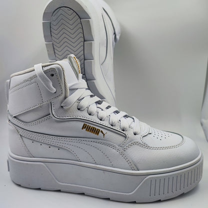 Puma Mayze Bota Alta Plataforma Blanco No 25