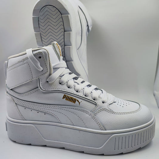 Puma Mayze Bota Alta Plataforma Blanco No 25