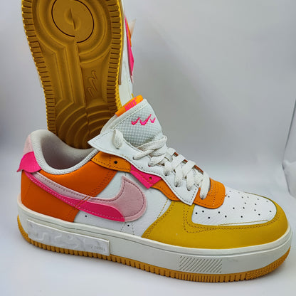 Nike Casual React Amarillo/ Naranja / Rosa No 29