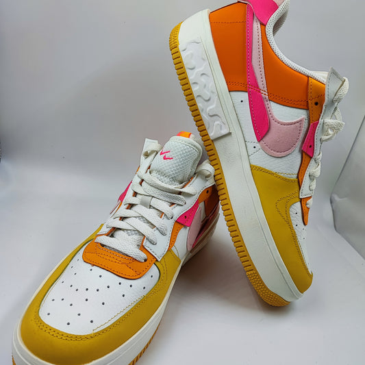 Nike Casual React Amarillo/ Naranja / Rosa No 29