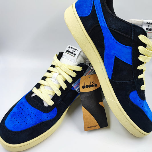 Diadora Marvel Casual Suede Negro/ Azul / Crema No 28.5