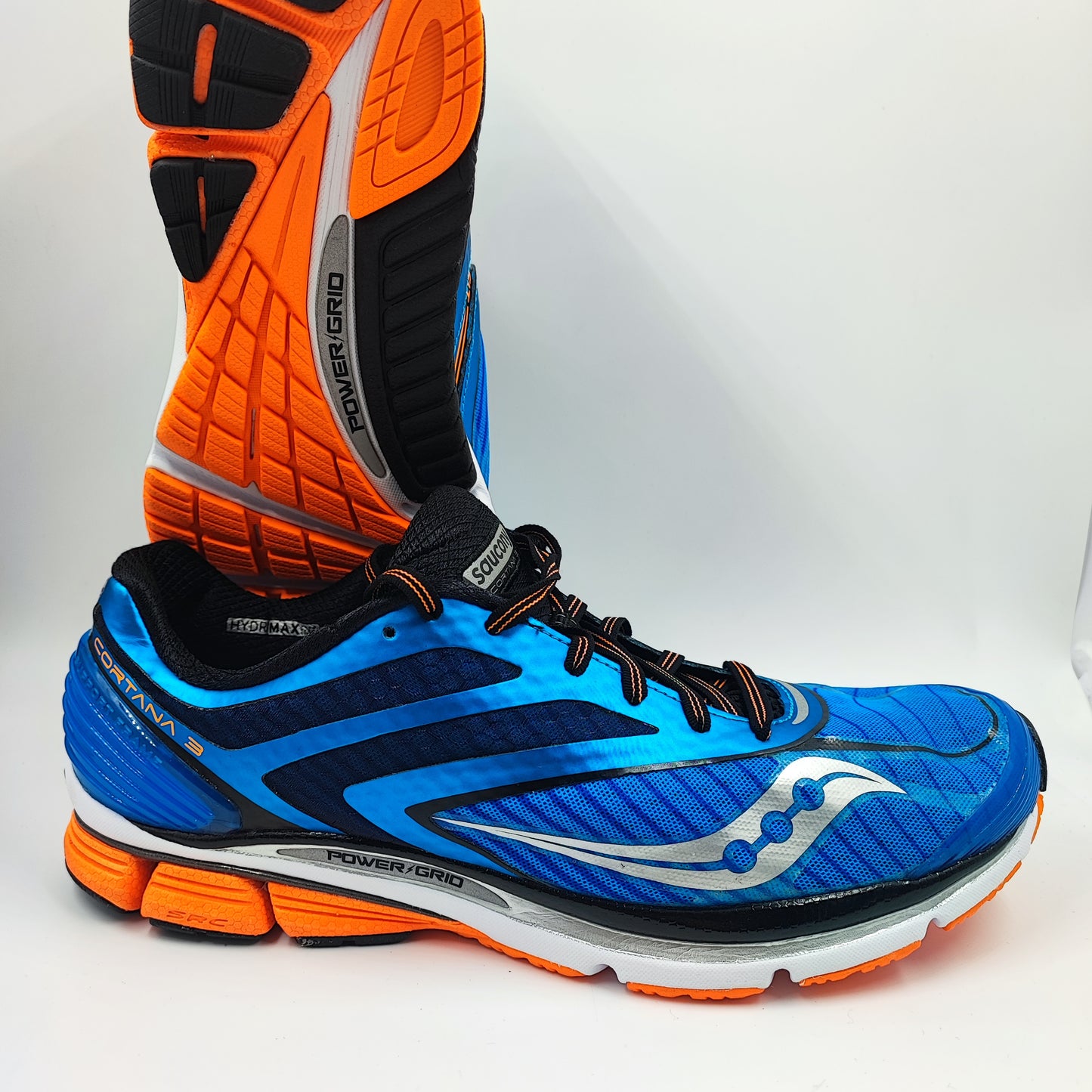 Saucony Cortana 3 Pro Running Azul / Naranja No 27.5