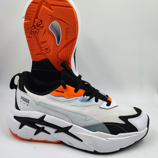 Puma Spina Nitro Running Training Blanco / Negro / Naranja No 23.5