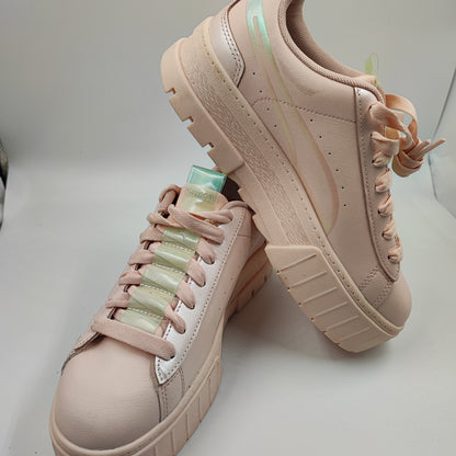 Puma Mayze Casual Plataforma Rosa / Holografico No 24.5