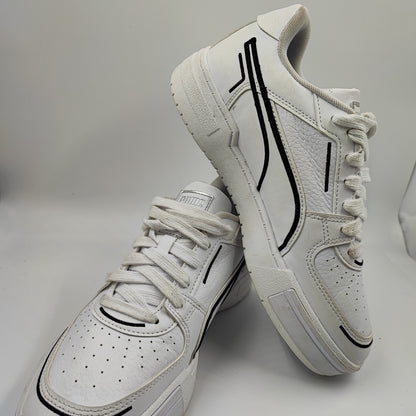 Puma Casual Piel Blanco / Rojo No 26.5
