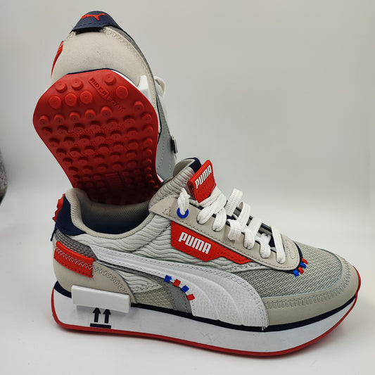 Puma Rider Future Casual / Running Gris / Azul / Rojo No 22